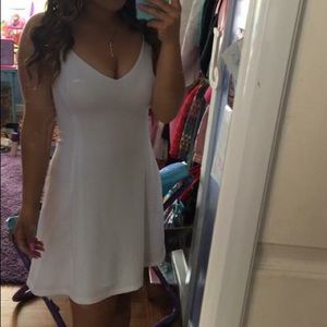 White bloomingdales Dress